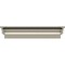 Ekena Millwork 79" Bottom Width x 81 1/2" Top Width x 3 7/8"H x 1/4"P Stockport Crosshead CRH04X79ST - alternate 5